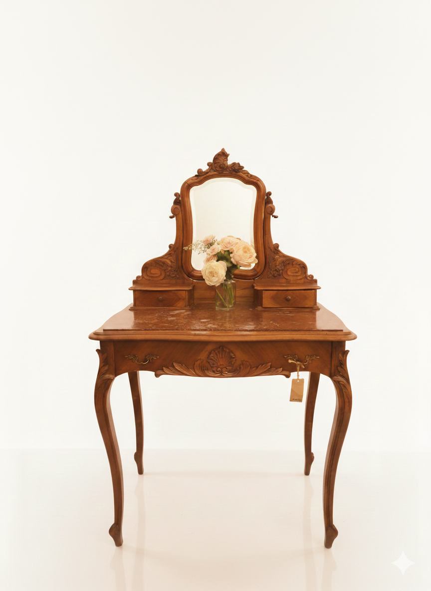 프렌치월넛 화장대