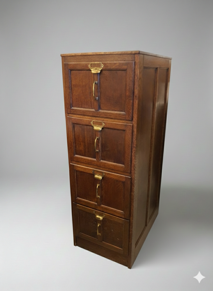 영국 빈티지 파일케비넷