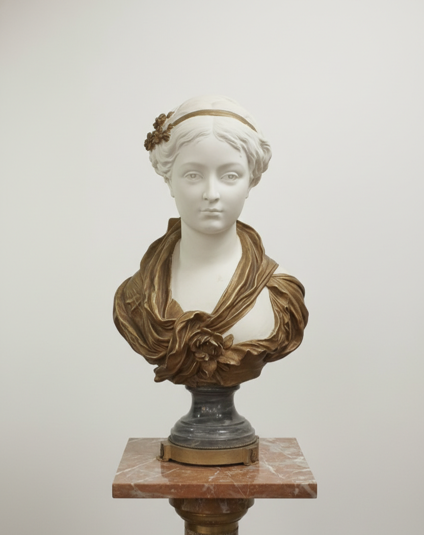 마담 퐁파뜨 얼굴상