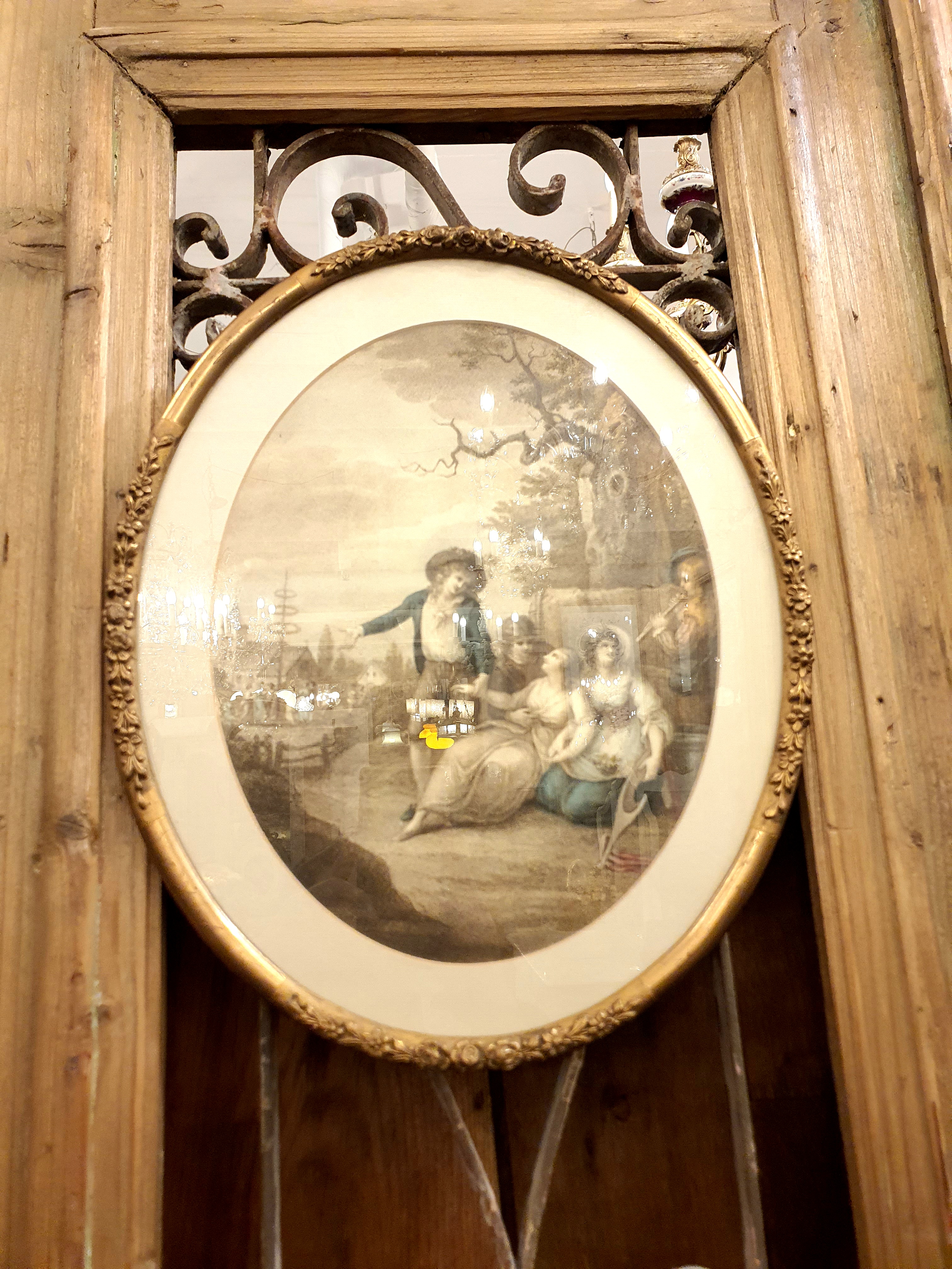 프랑스 판화 프레임